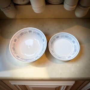 Vintage 2 PC Harmony (Verge) by CROWN MING Bowls